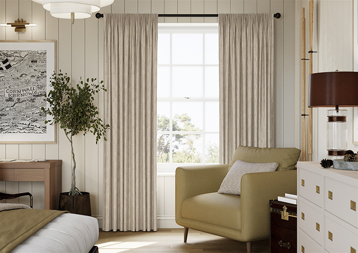 Anodise, White Gold - Made to Measure Curtains - Image 3